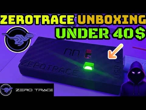 ZeroTrace Unboxing – NEW Beginner Friendly Cyber Security Tool For Under $40 + Quick Review!