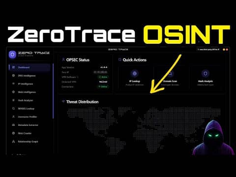 Introducing ZeroTrace OSINT | Open-Source Intelligence Gathering Toolkit First Look! ( Released)