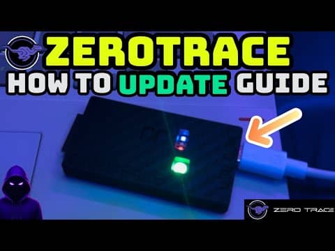 How to Update Your ZeroTrace Device | Step-by-Step Dashboard Guide