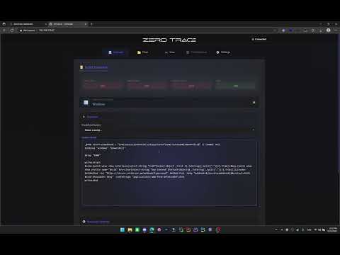 ZeroTrace | Webhook Integration in Scripts — Guide & Demo